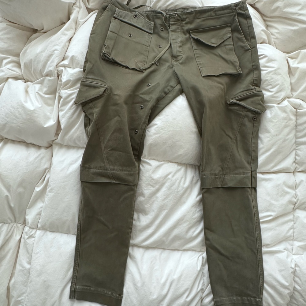 Greg Lauren slim cargo pants